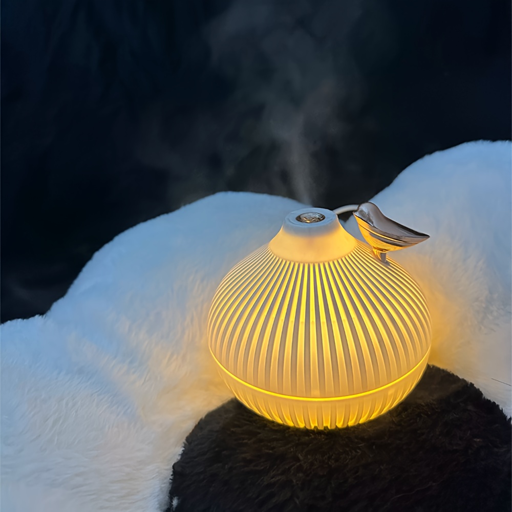 Bowake Bear Aroma Diffuser Home Sleeping Night Light Mini Colorful  Atmosphere Light 