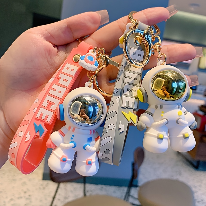 Astronaut Charm Keychain