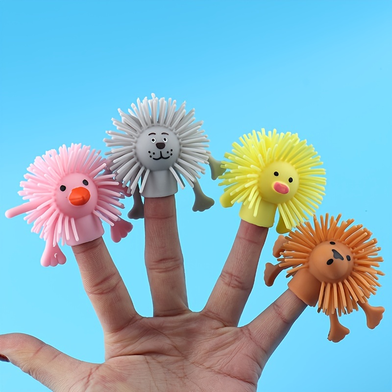 5pc Stretchy Monster Finger Puppets