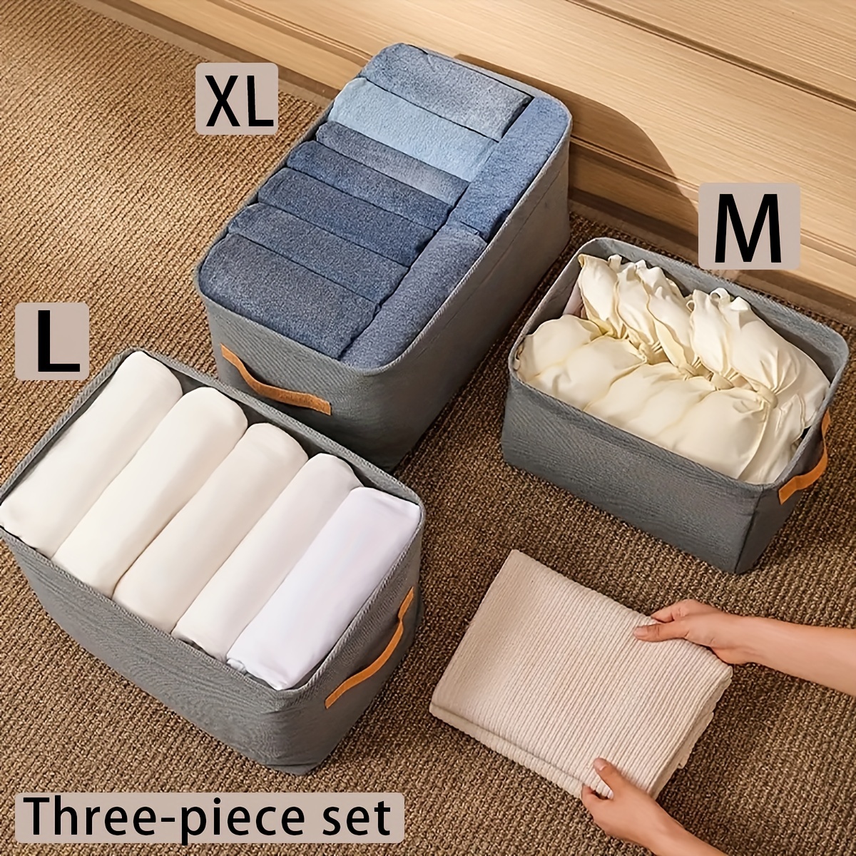 Portable Storage Caddies Box Plastic Divided Basket Bin 3 Compartments  Organizer - Tool Box - AliExpress