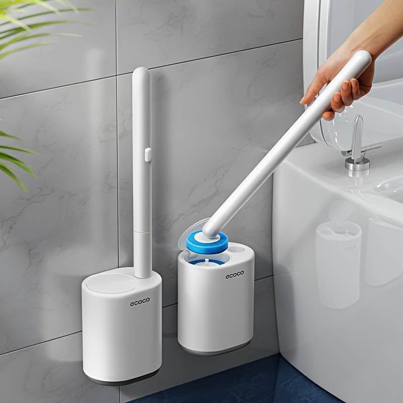 Toilet Long Handle Toilet Brush Set Bathroom Tool - Temu
