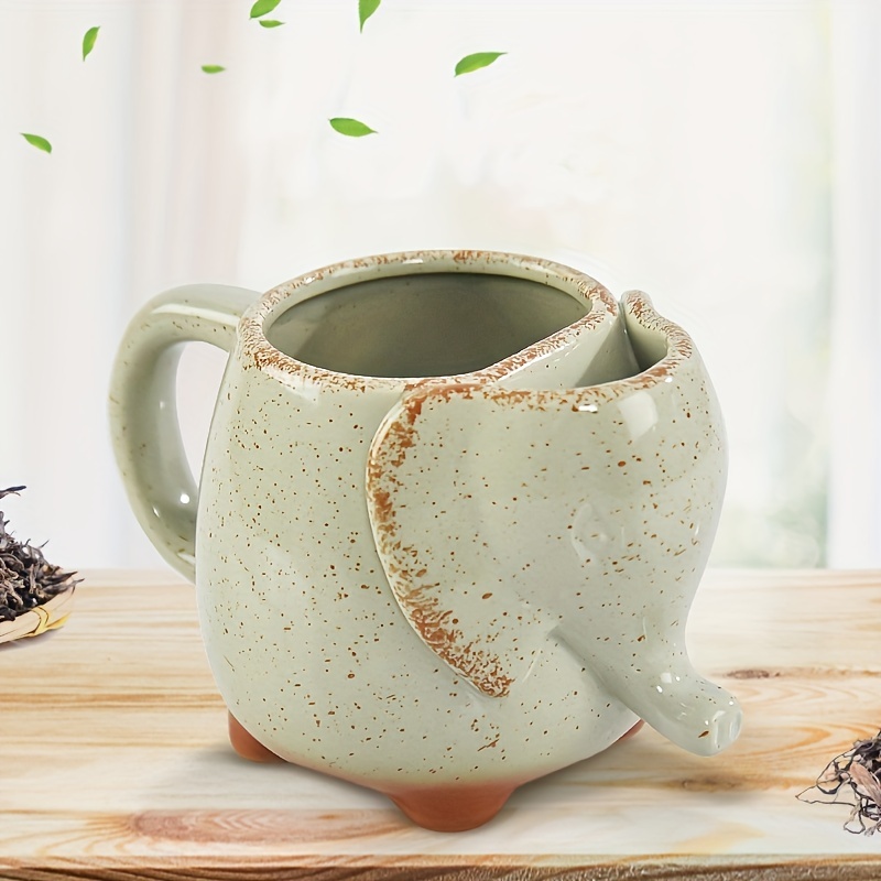 Big and Beautiful Elephant Mug. Cute Animal 11oz & 15oz Ceramic Tea Coffee  Mugs