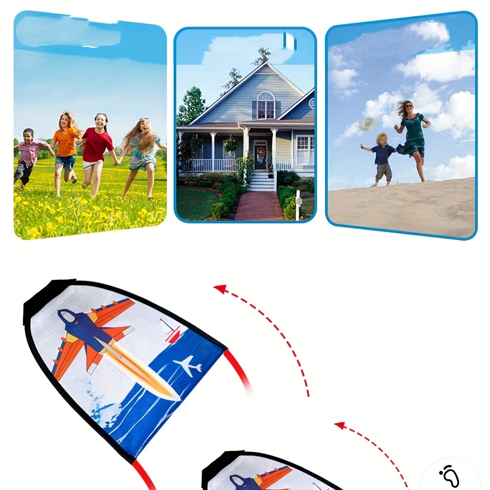 Outdoor Ejection Kite with Launch Device Children's Toys - China