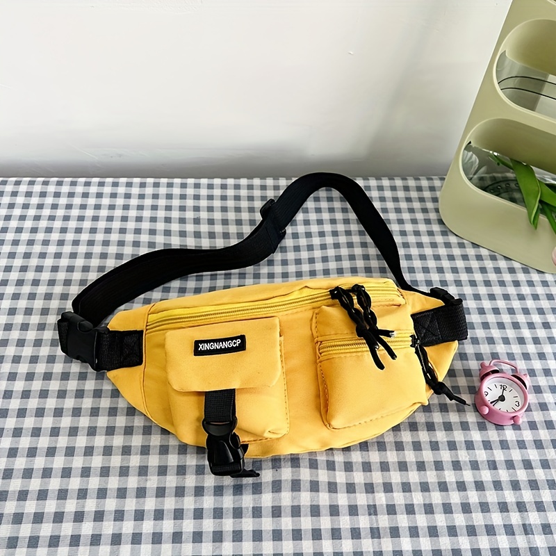 Trendy Streetwear Casual Chest Bag Nylon Foldable Crossbody Bag Portable  Versatile Waist Bag - Bags & Luggage - Temu Japan