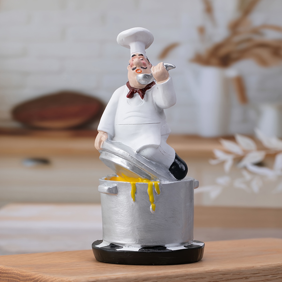 Kitchen Chef Gnomes Plush Decor Scandinavian Mr & Mrs Cooking Tomte  Figurine Elf Doll for Kitchen Table Tray Display, Mother's Day Wedding  Kitchen