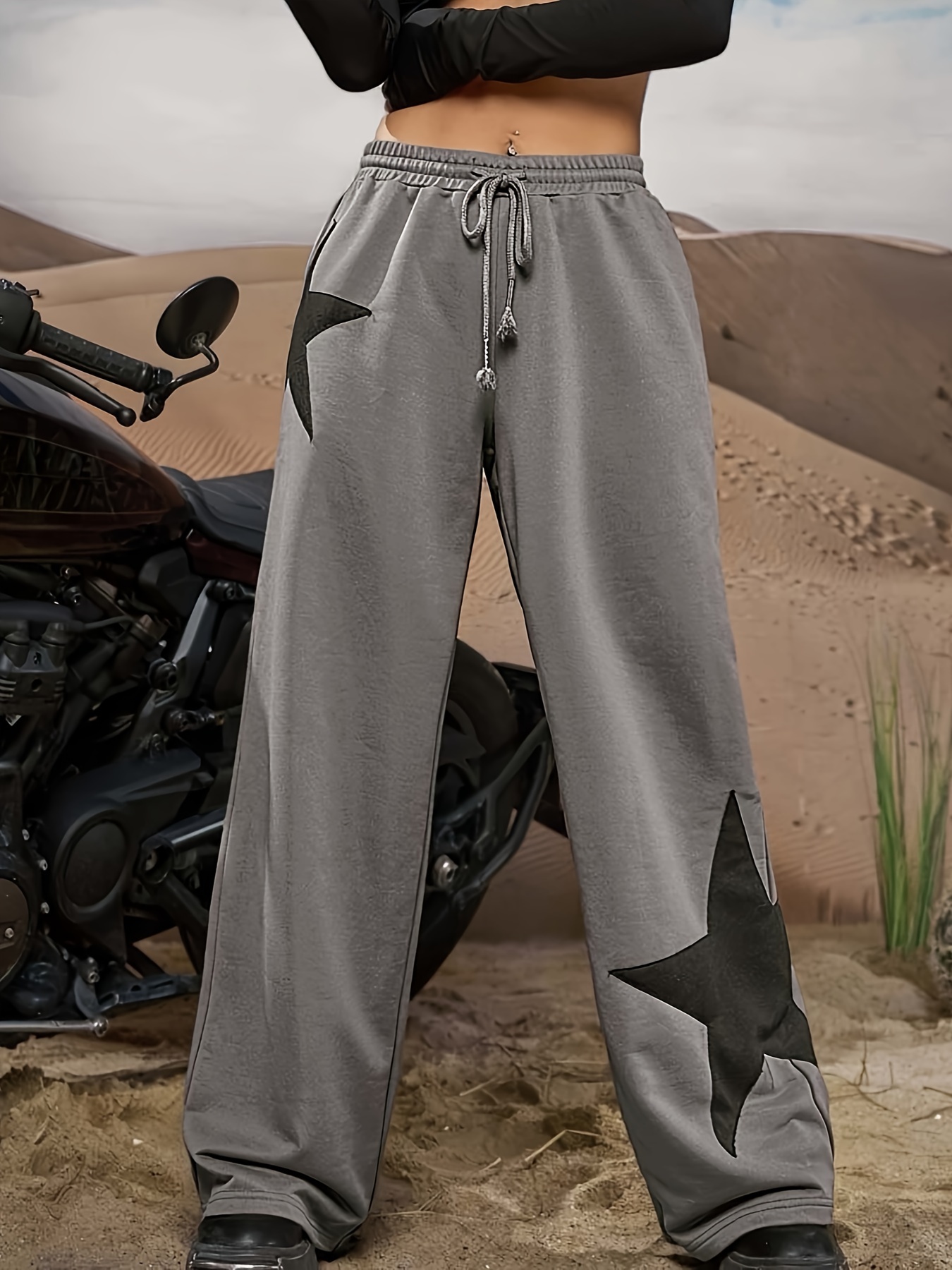 Wide Leg Pants Women's Spring Summer New High Waist Straight Pants  Versatile Loose Casual Mopping Trousers Black Apricot - Pants & Capris -  AliExpress