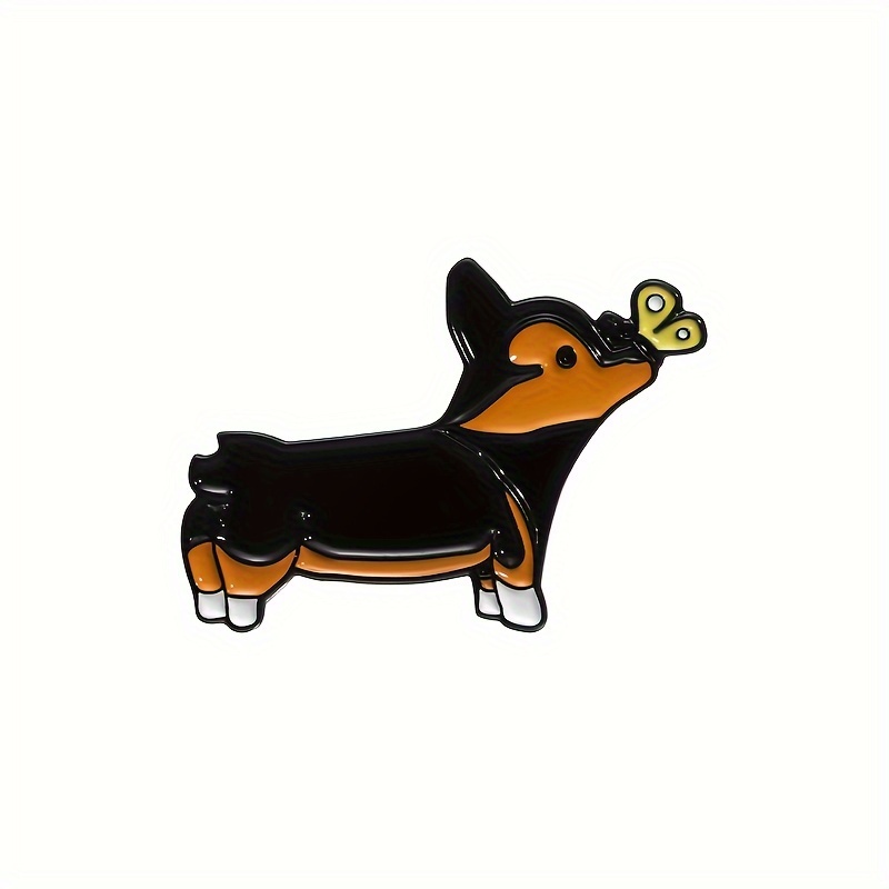 Broche Chien écossais émaillé - Déco Sac Ou Veste - Cadeau Original