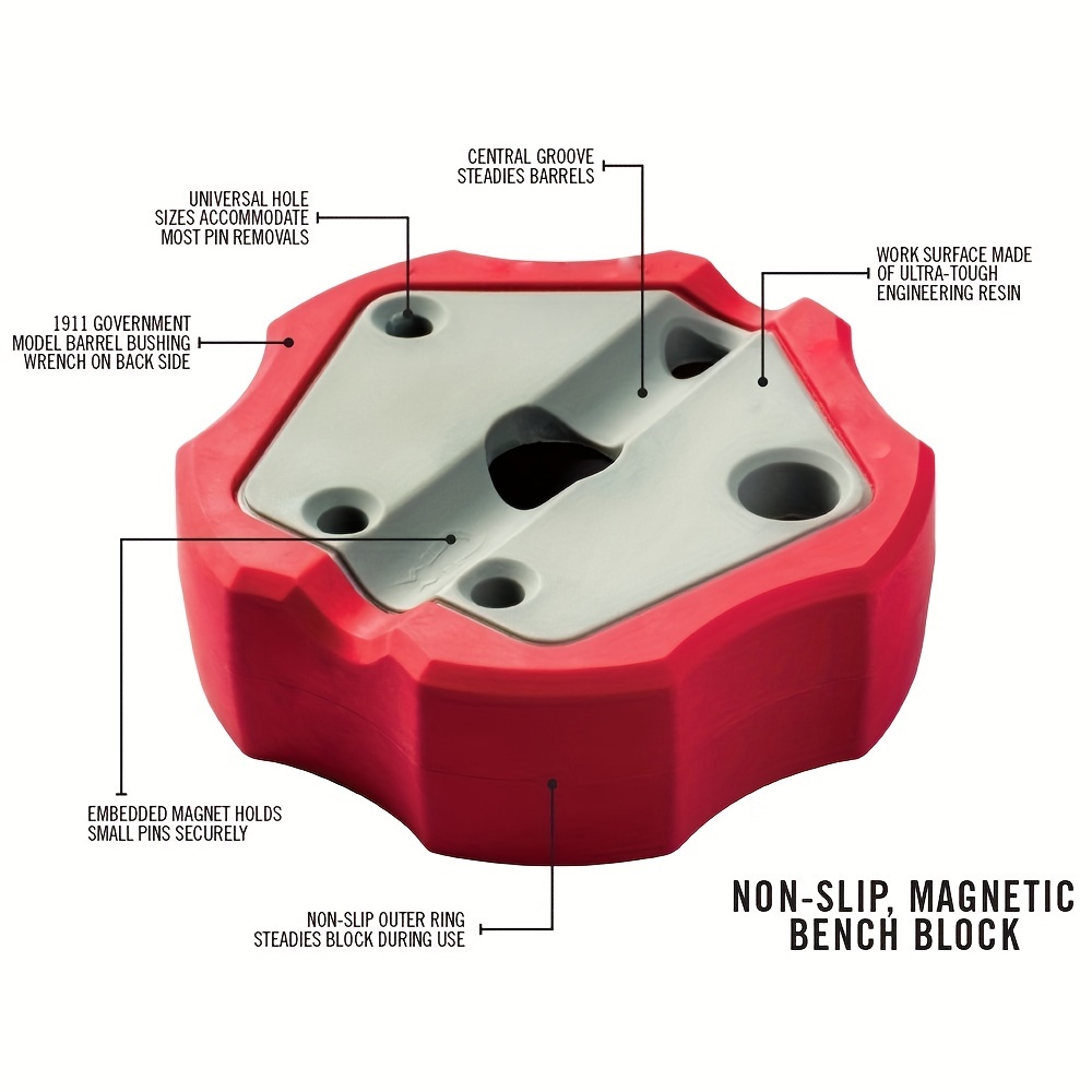 Secure Your Gunsmithing Projects With This Non-slip Magnetic Bench Block! -  Temu Denmark