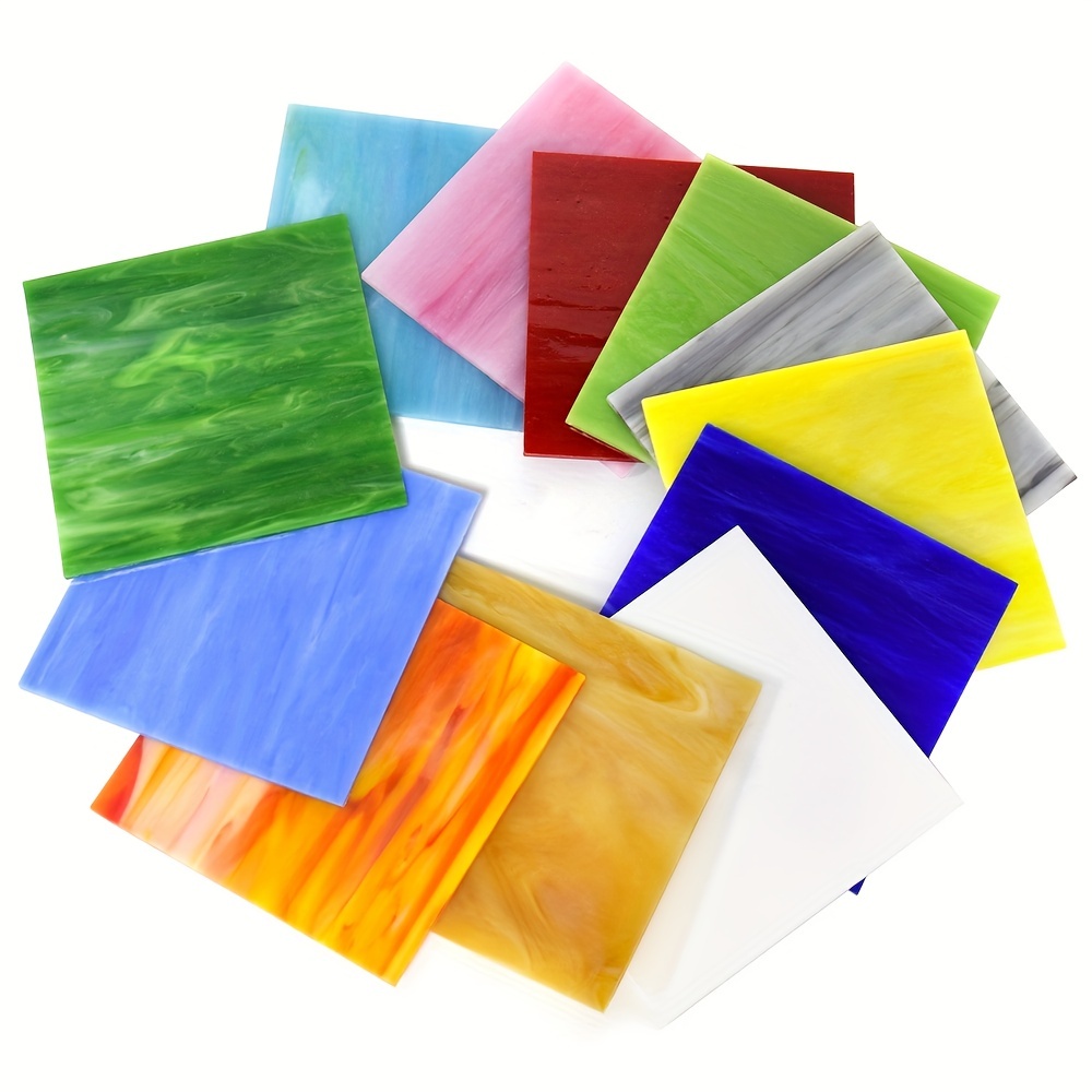 Tiffany Glass Board Colored Glass Sheets For Art Class Diy - Temu