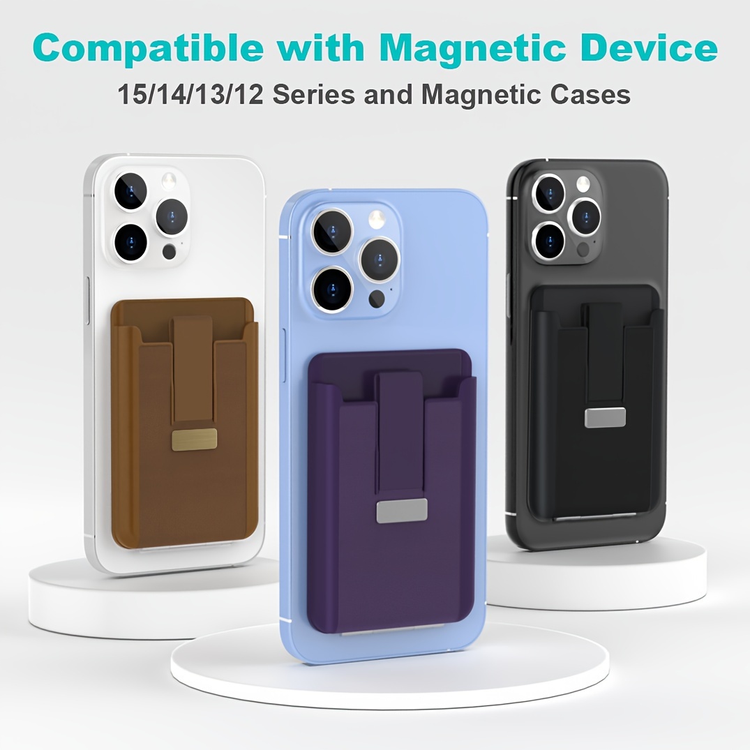 For iPhone 15 14 Pro Max 13 MagSafe Magnetic Case Finger Ring
