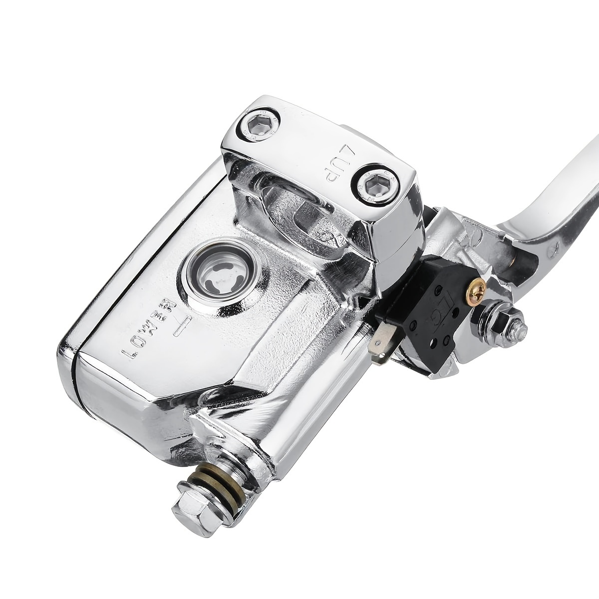 Acheter 1 paire de poignée de frein de moto en aluminium universelle pour  Modification de moto poignée de levier de frein à tambour d'embrayage de  moto
