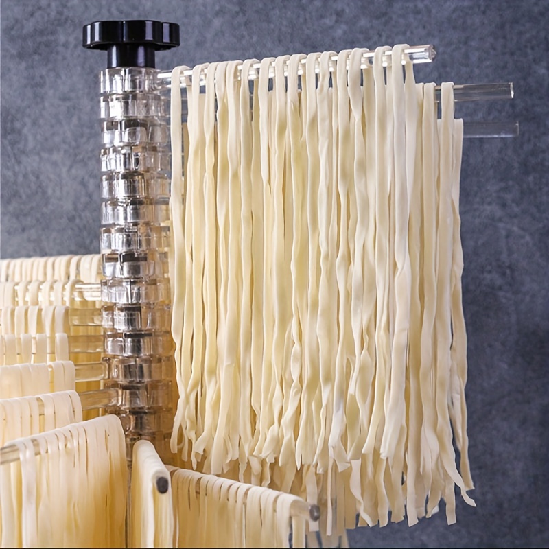 Noodle Drying Rack, Manual Rotating Noodle Drying Rack, Foldable Noodle  Dryer Rack, Hanging Noodle Rack, Noodle Holder, Easy Storage, Kitchen  Utensils, Kitchen Supplies, Back To School Supplies - Temu