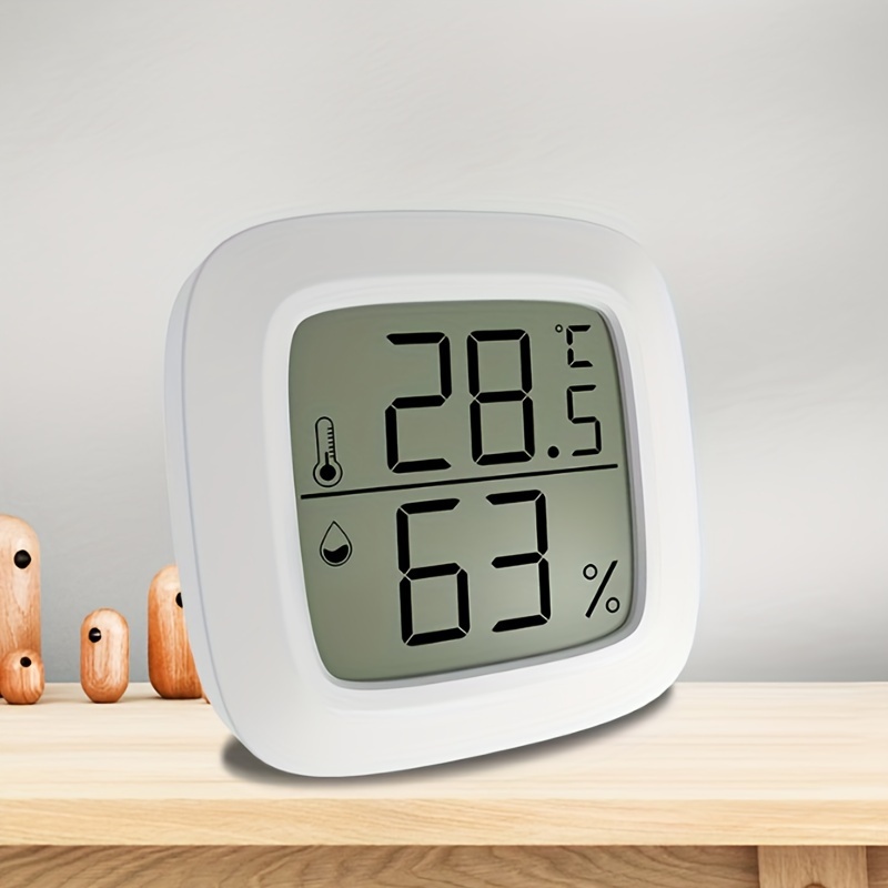 Hygromètre numérique, thermomètre intérieur hygromètre température  ambiante, affichage max min précis thermomètre de table mural avec
