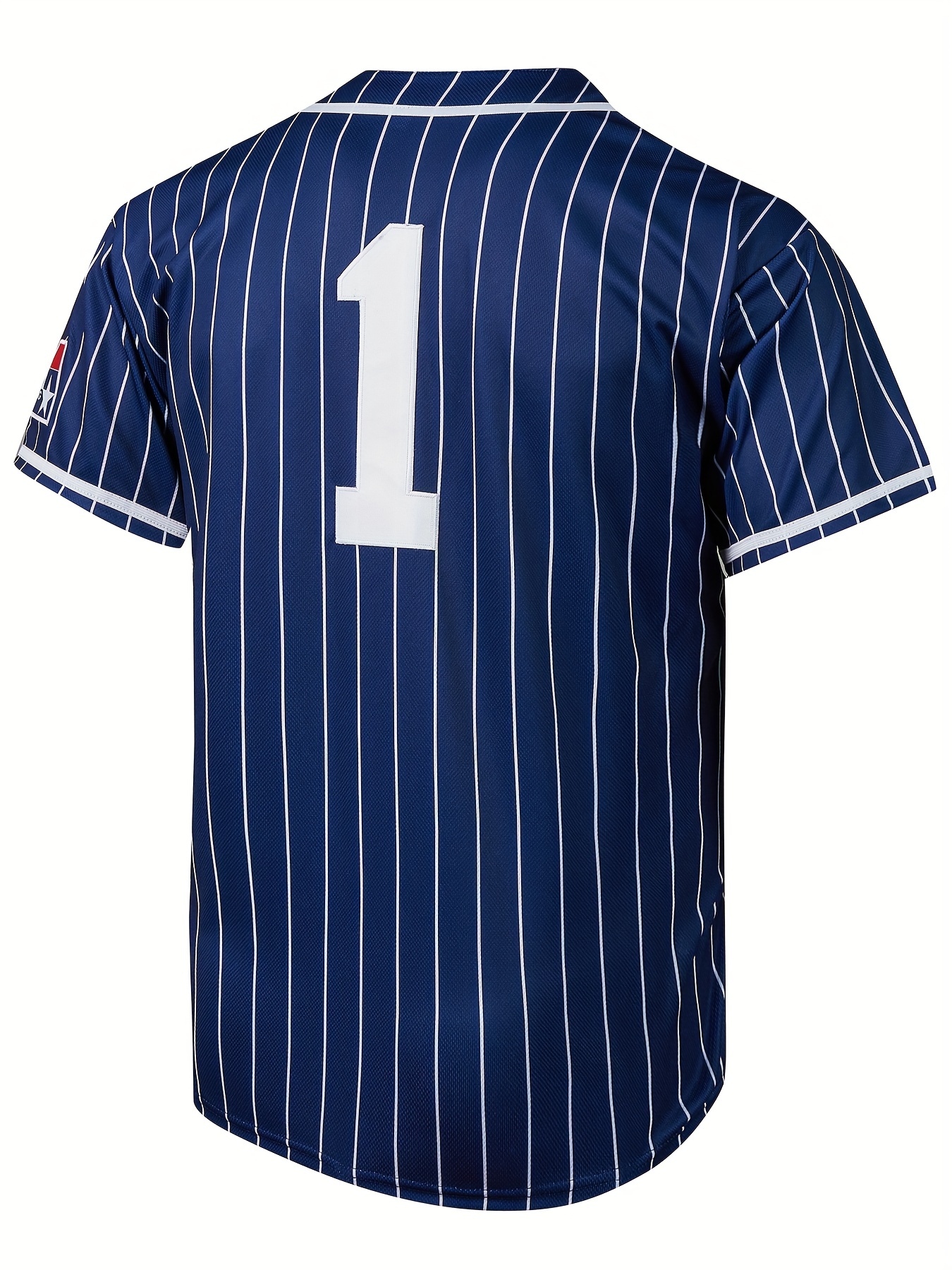 Plus Size Men's Embroidered Striped/letters Graphic Print Baseball Shirt  For Sports/running/baseball, Trendy Oversized Loose Fit Short Sleeve Jersey  For Big & Tall Males, Men's Clothing - Temu Australia