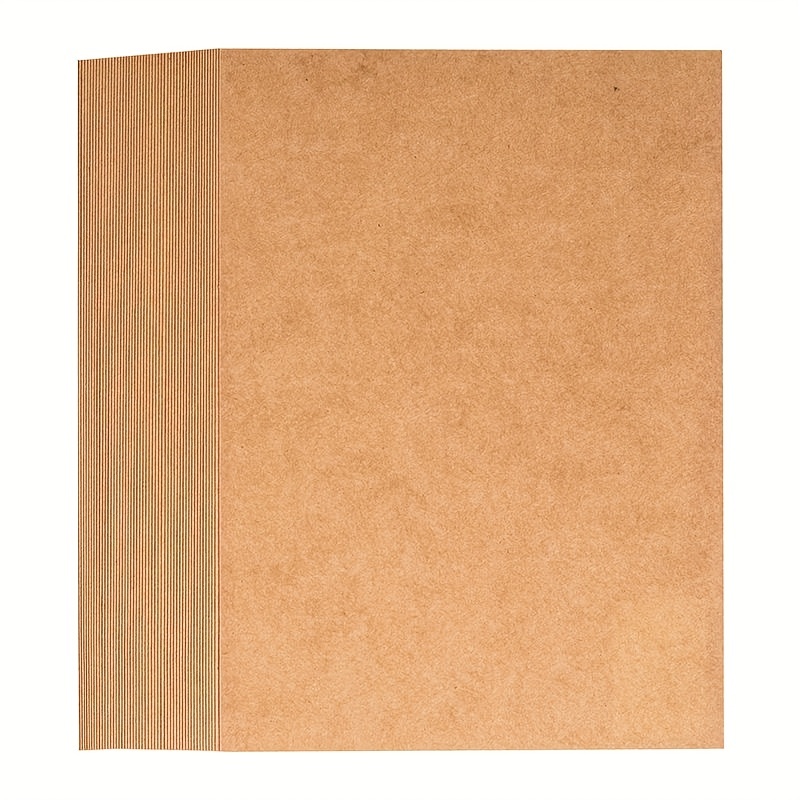 70-400gsm A4/a3 Brown Raw Wood Pulp Kraft Paper Diy Cover Handmade