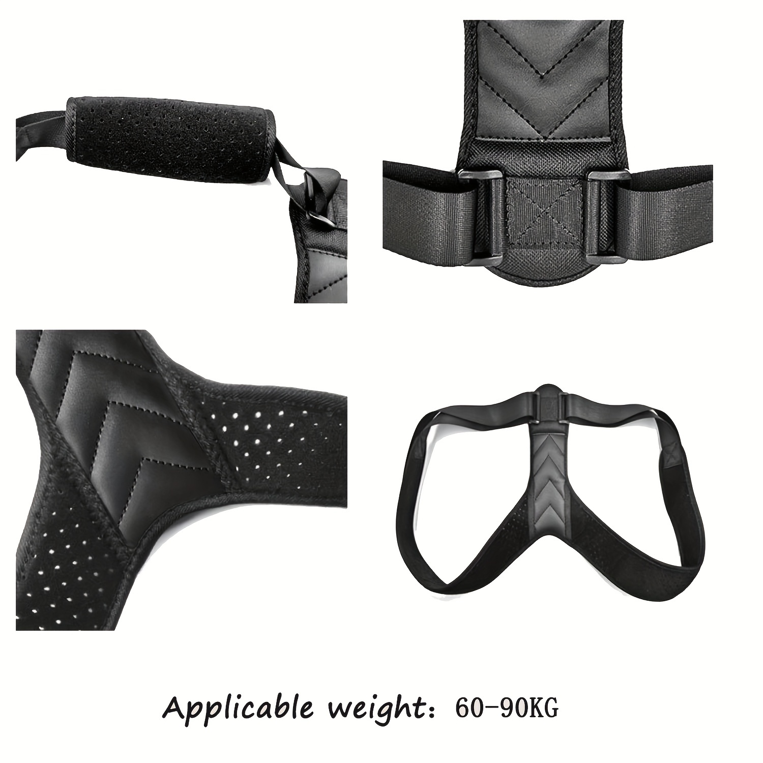 Adjustable Posture Corrector for Back Support