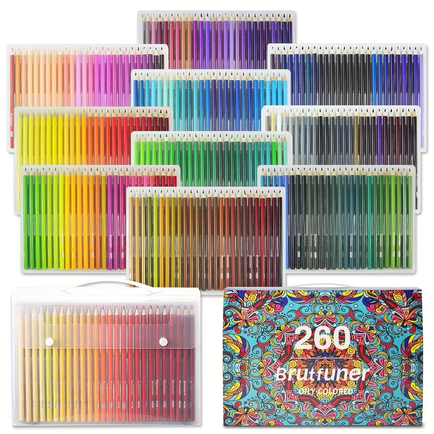 120 Colored Pencils - Premium Soft Core 120 Unique Colors No Duplicates Color  Pencil Set for Adult Coloring Books… - Colored Pencils.net
