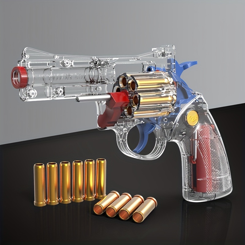 1pc Revolver Toy Gun Revolver Soft Bullet Zp5 Revolver - Temu