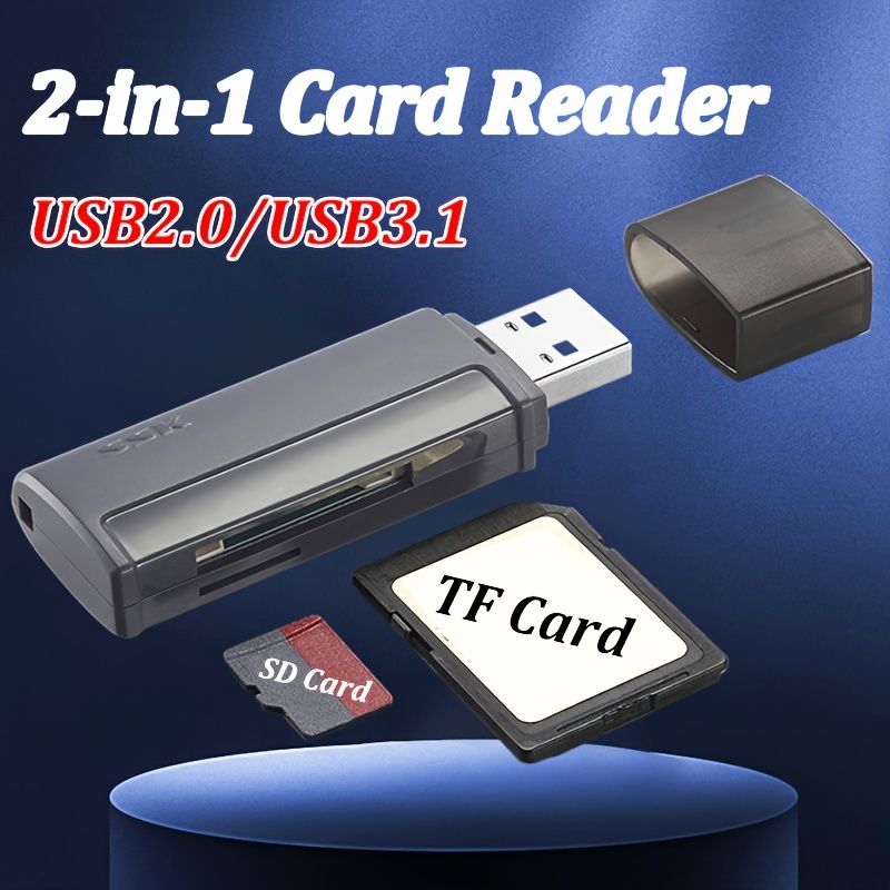 Lecteur de Cartes Multi SD USB3.0, SD/TF/CF/MS/XD 5Gbps High Speed Memory