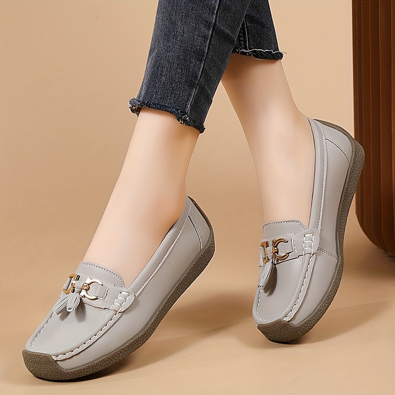 Metallic slip sale on shoes