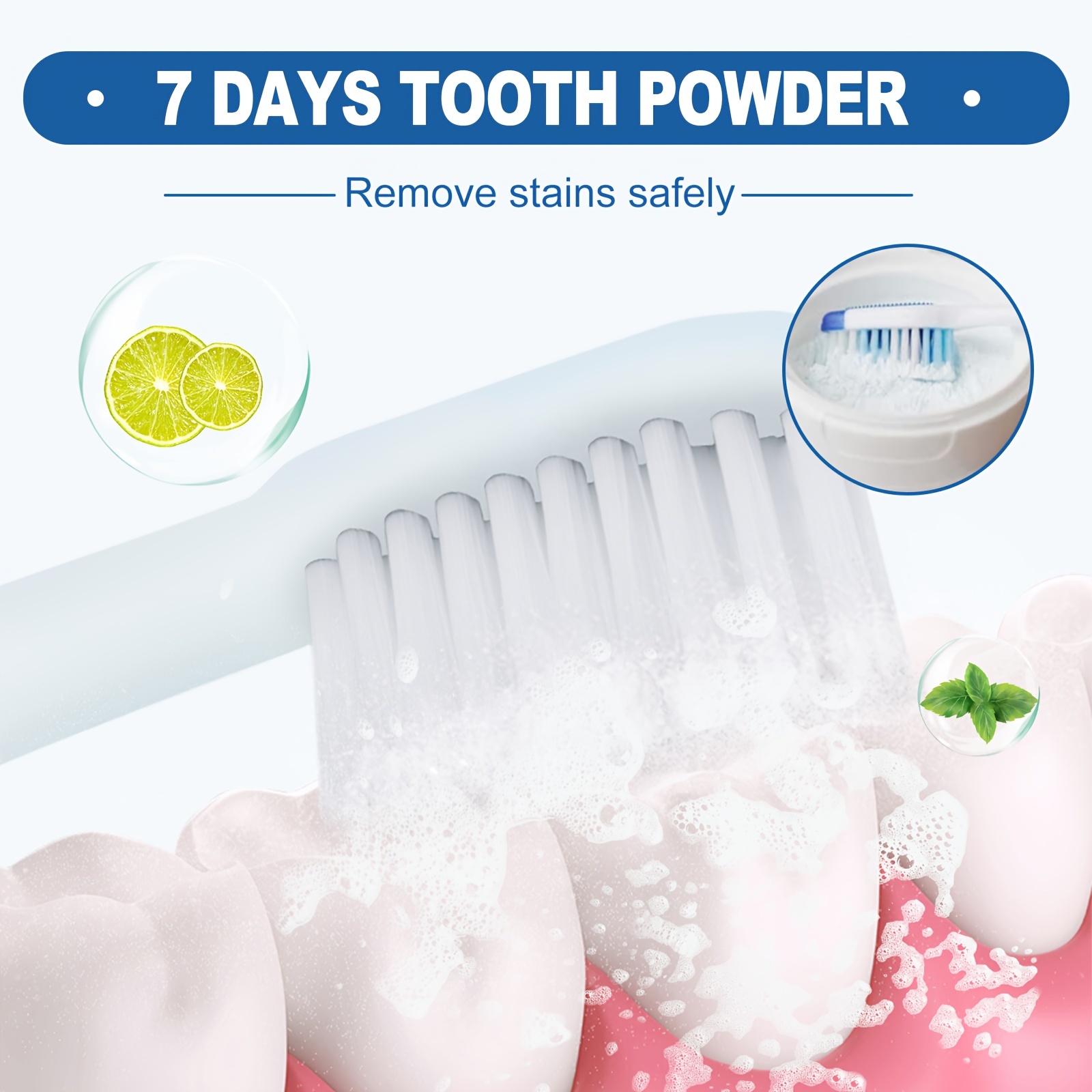 

1 Bottle 80ml Magic Toothpowder Dirty Mouth Toothpowder, Tooth Cleaning Powder, With Pure Pearl