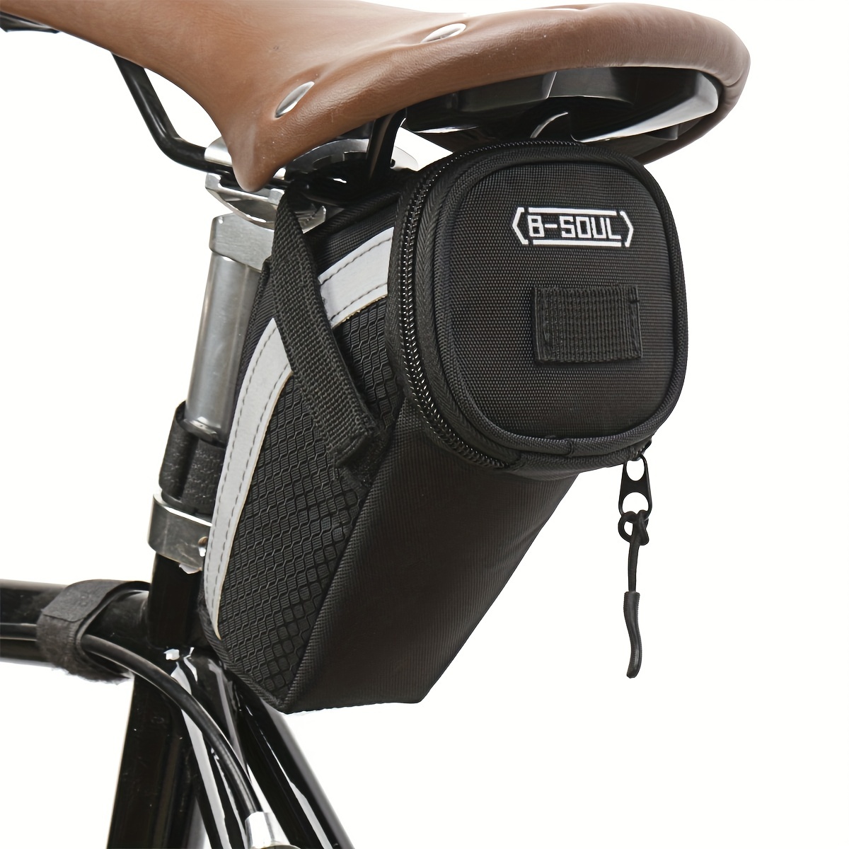 Bolsa para SILLÍN de bicicleta de montaña y carretera, bolsa de  almacenamiento para asiento trasero, bolsa plegable para herramientas,  accesorios para ciclismo - AliExpress
