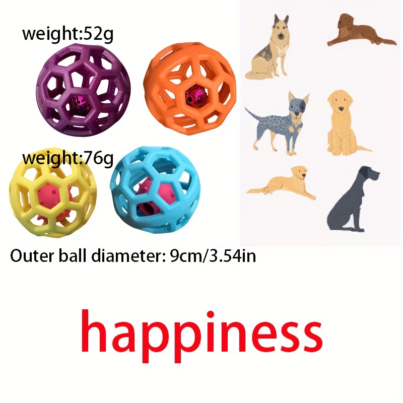 Dog Toy Ball Hollow Tpr Plastic