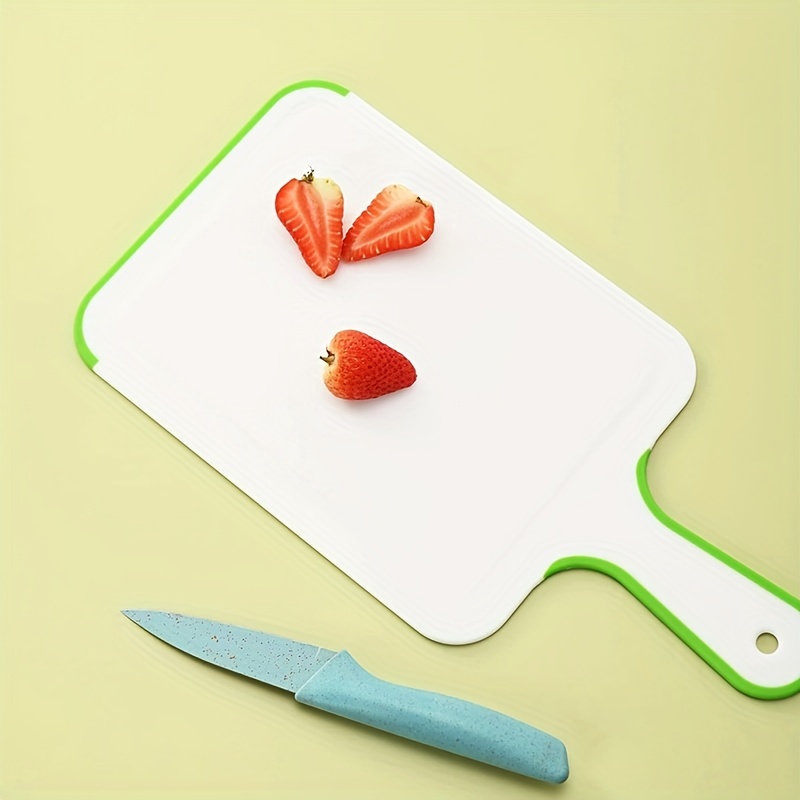 Small Cutting Board Plastic Chopping Board With Handle Fruit - Temu