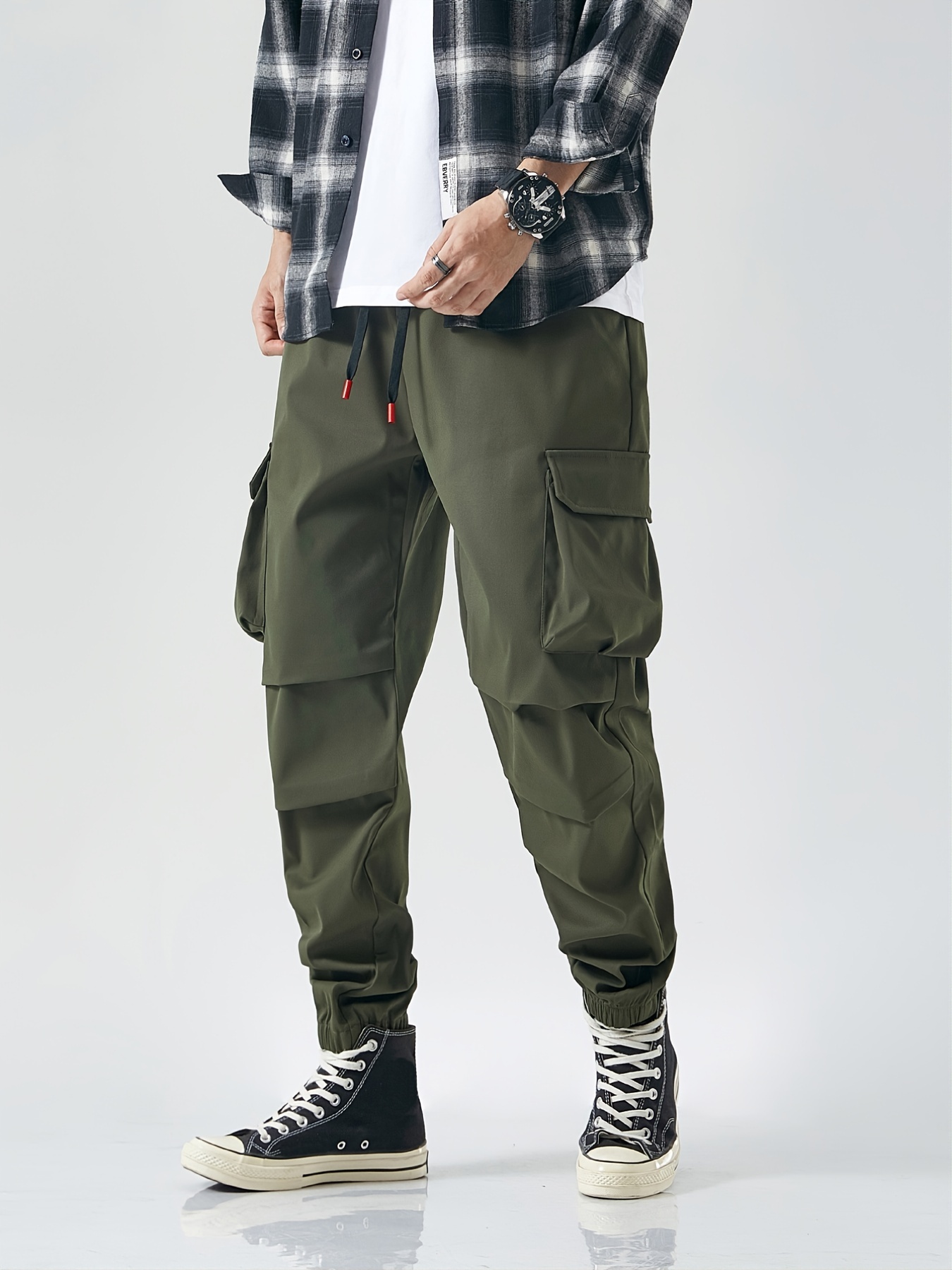 Pocket Cargo Pants - Temu