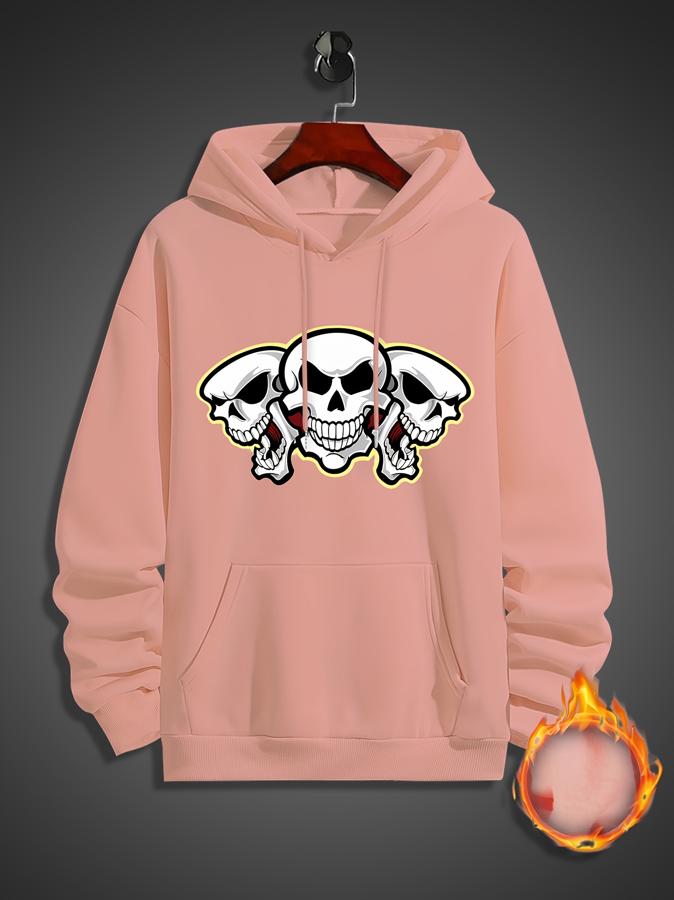 Hoodies Street Casual Sports Fashionable Kangaroo Pocket Temu Canada