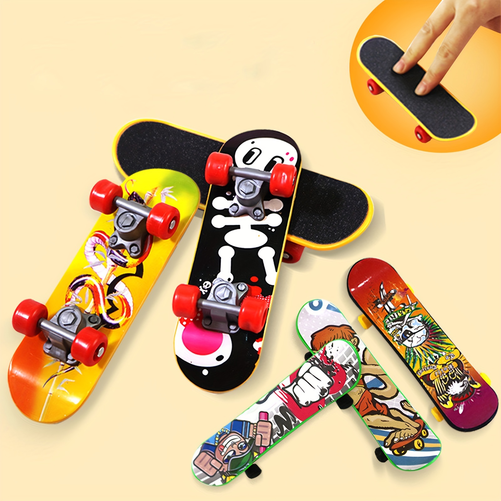Collectible Fingerboards Finger Skateboards Toy Mini - Temu
