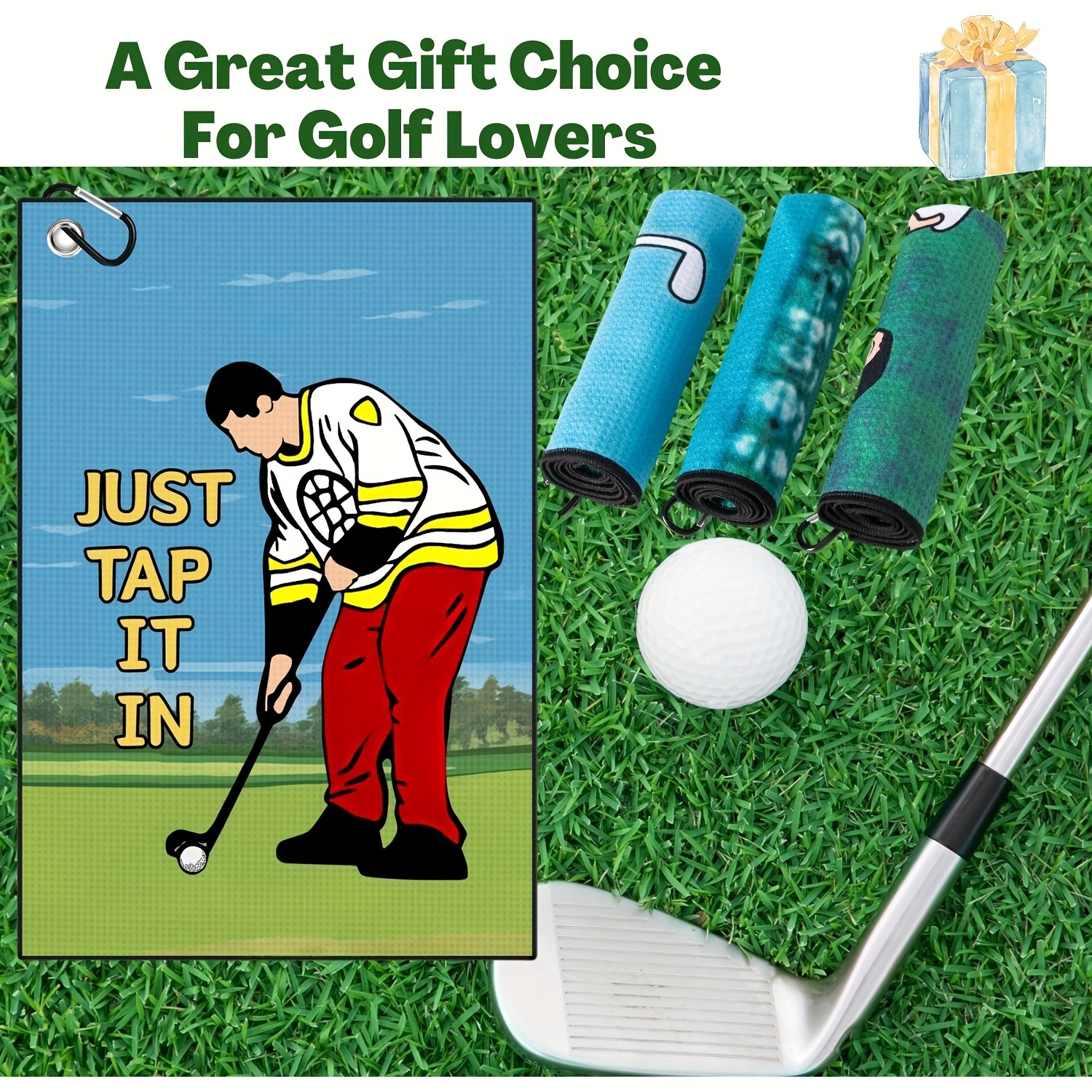 Golf Towels, Embroidered Funny Golf Towel - Golf Gifts For Men Or Women,  Golf Accessories For Men Or Women - Temu