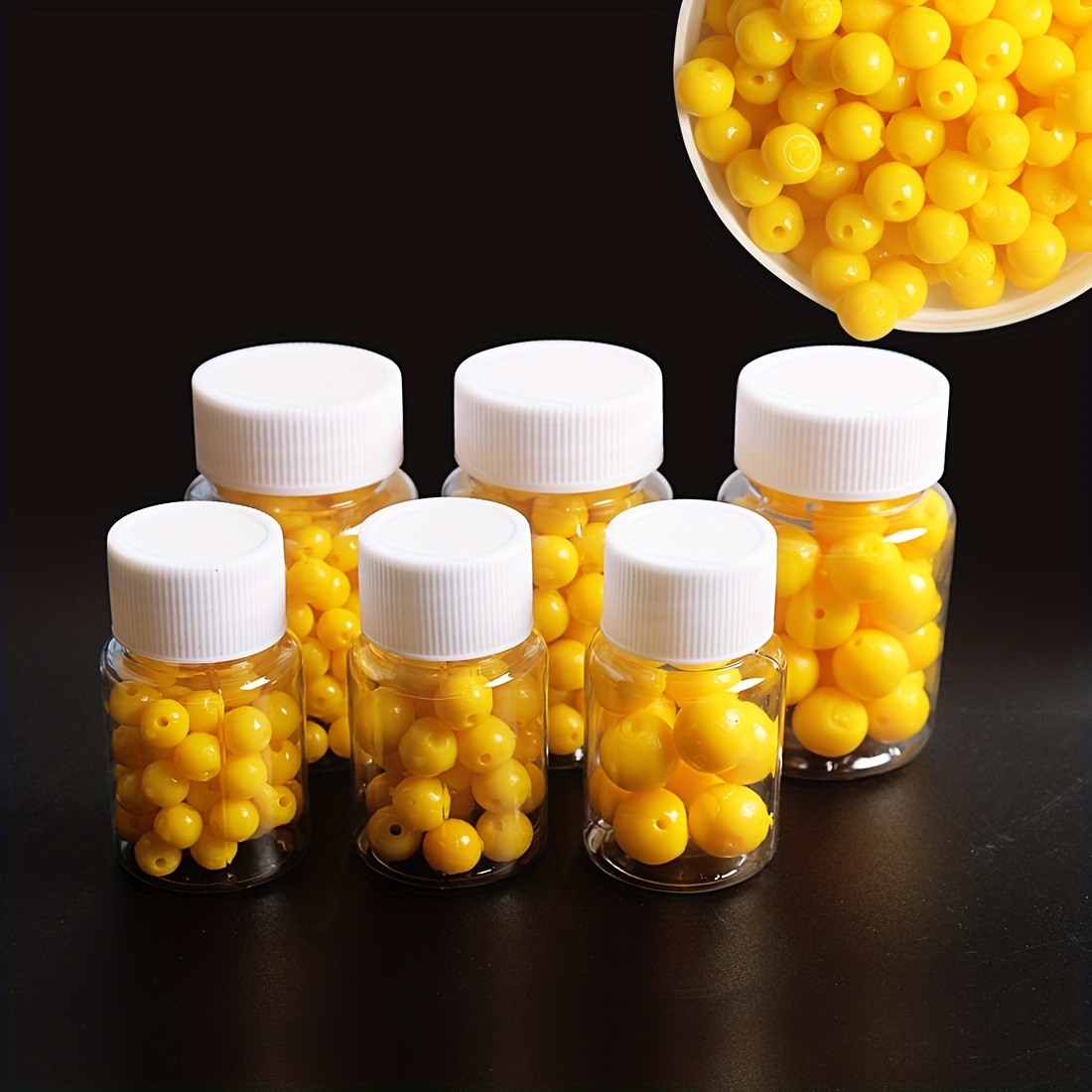 

Wild Fishing Floating Pellets - Corn Flavor Water Beads Balls For Bluefish, Carp, And Crucian - Large Fishing Lure