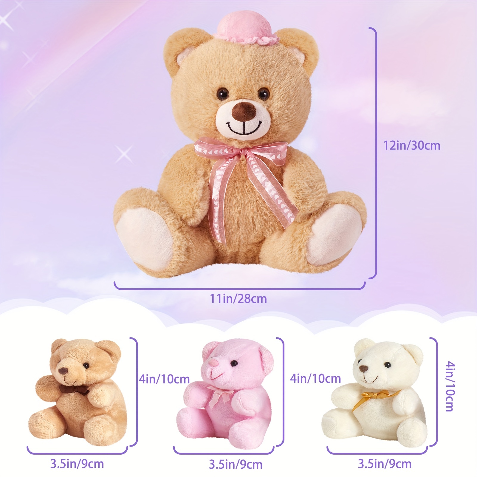 50 cm Glowing Teddy Bear - Smart Cute Babies