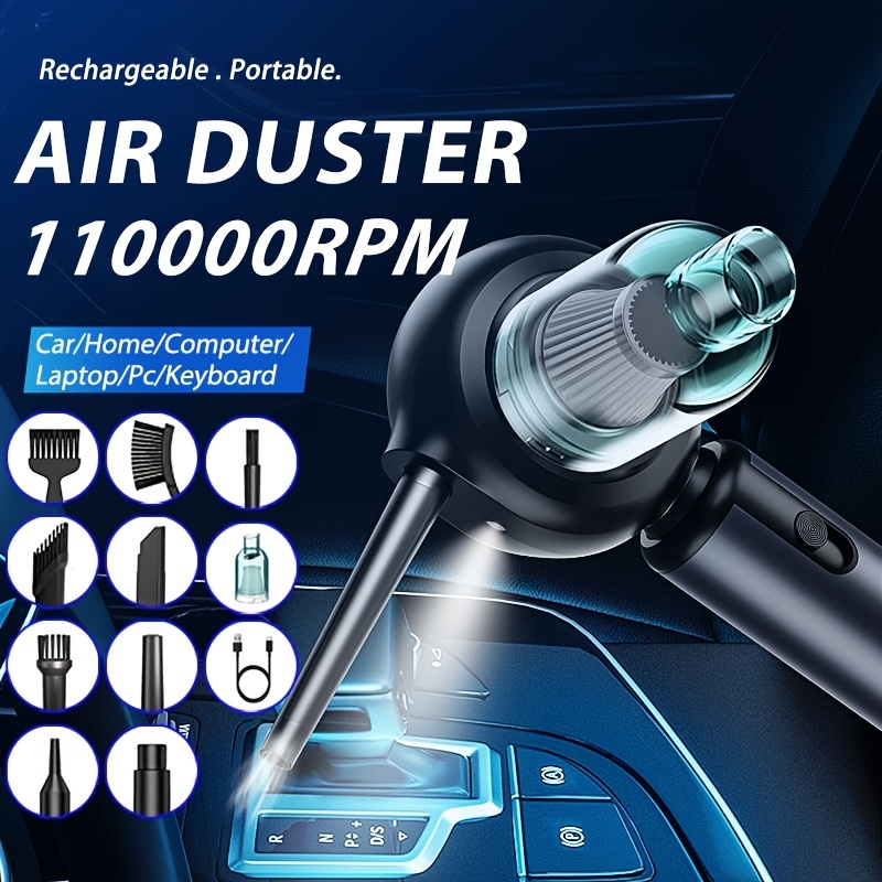 Air Duster Limpiador De Aire Comprimido Eléctrico Para PC - Temu