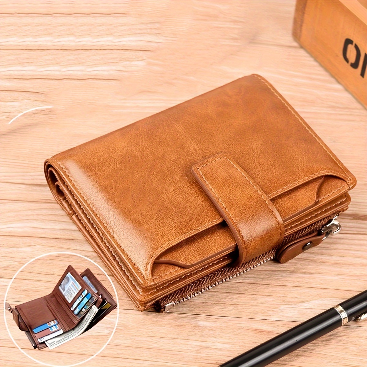 wallet for men /men's wallets Bifold compact /ID window /coin pocket  /Multi-card /Top selling /Trendy men's wallet ,simple purse,gents wallet,gents  purse for men