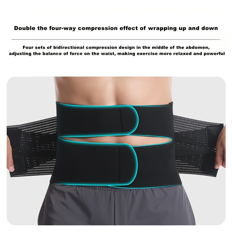 0308 Jingba Synthetic Rubber Fitness Belt: Anti sprain Waist - Temu