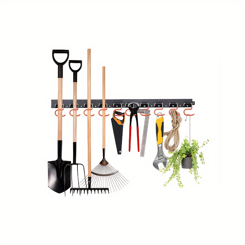 Tool Hanger Hooks Set Storage Hooks Wall Hooks Garage Shed - Temu