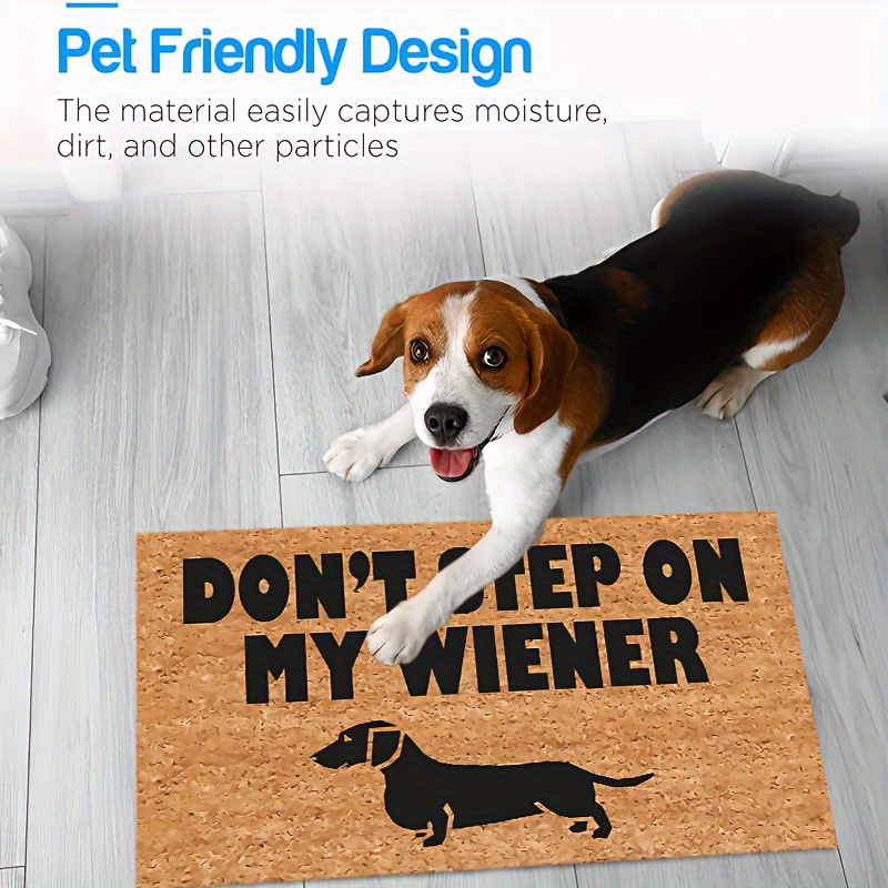 Dachshund Wiener Dog Bath Mat Dog Door Mat Floor Mats 