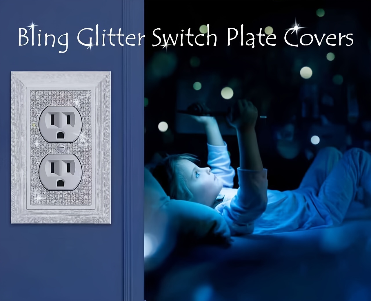 Outlet wall plate with deals led night lights