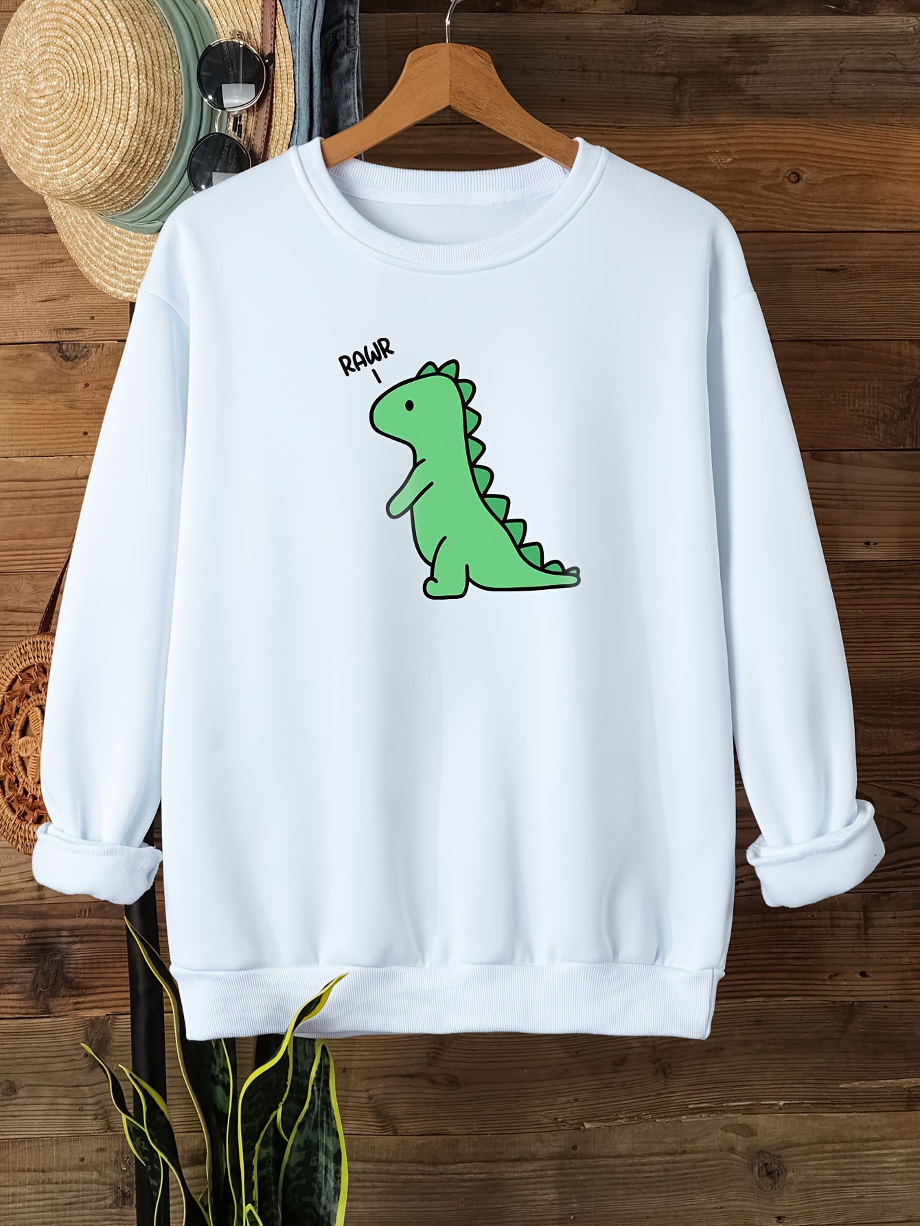 Dinosaur 2024 sweatshirt womens