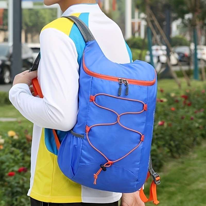 buffup® Pequeña mochila multifuncional para deportes al aire libre:  senderismo, ciclismo, montaña, esquí y camping (Azul) : : Deportes  y aire libre