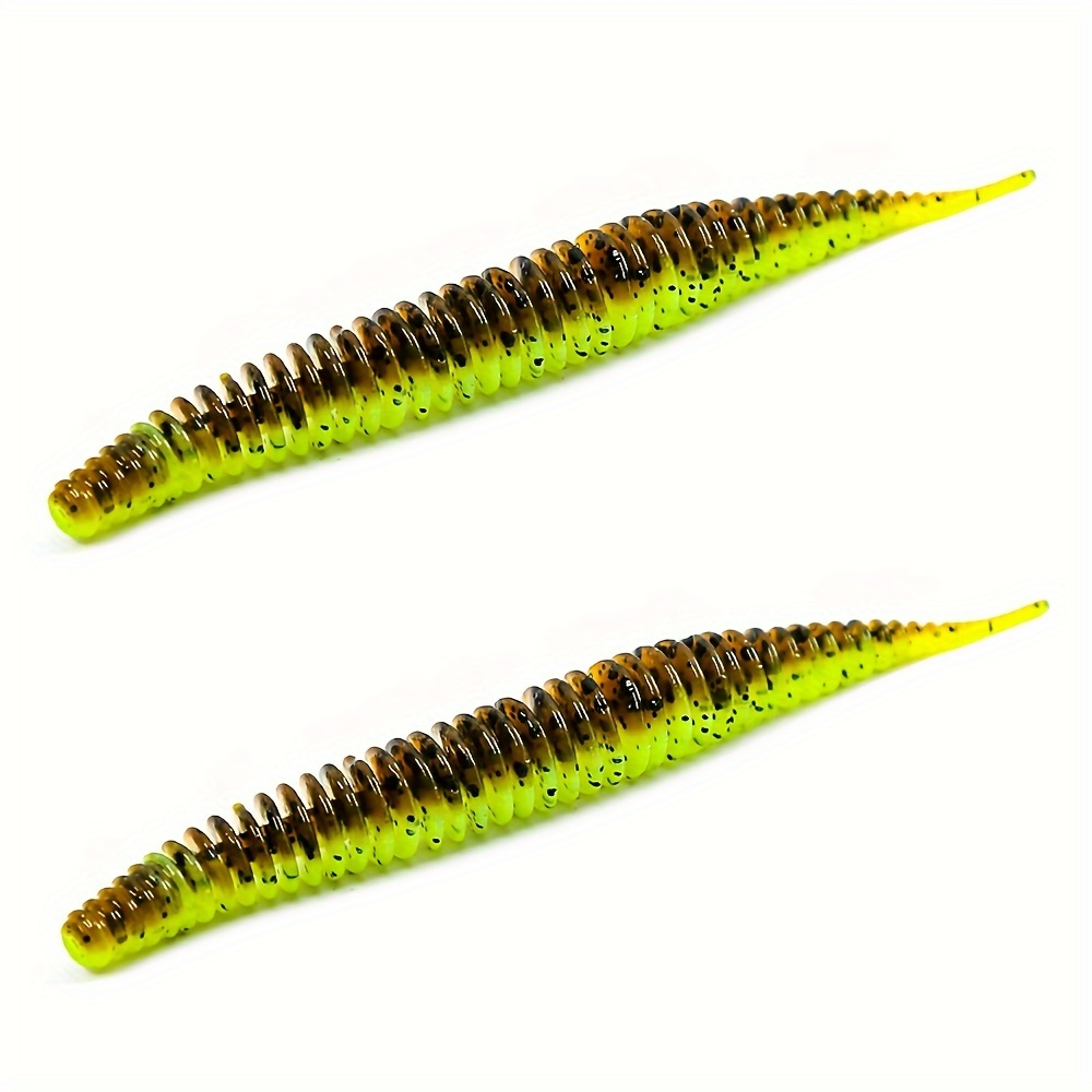 Silicone Soft Fishing Lures Worm Wobbler Artificial Bionic - Temu