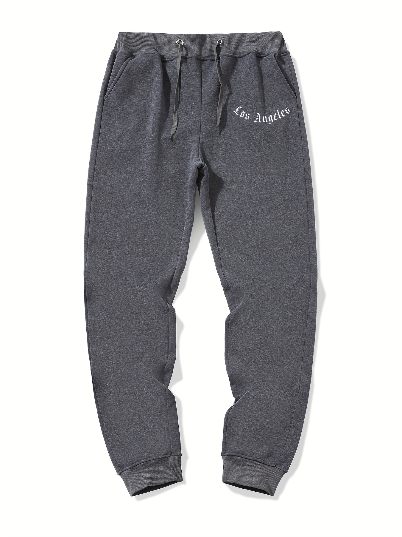 LA Casual Stretch Graphic Joggers Men's Sweatpants