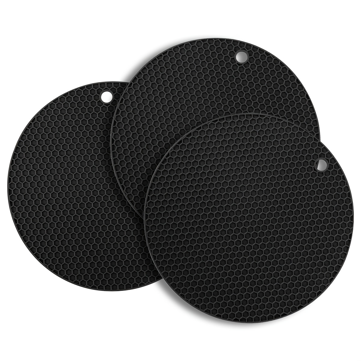 3pcs Non-Slip Heat Proof Mat With 3pcs Felt Coaster For Drinks, Heat  Resistant Mat For Air Fryer