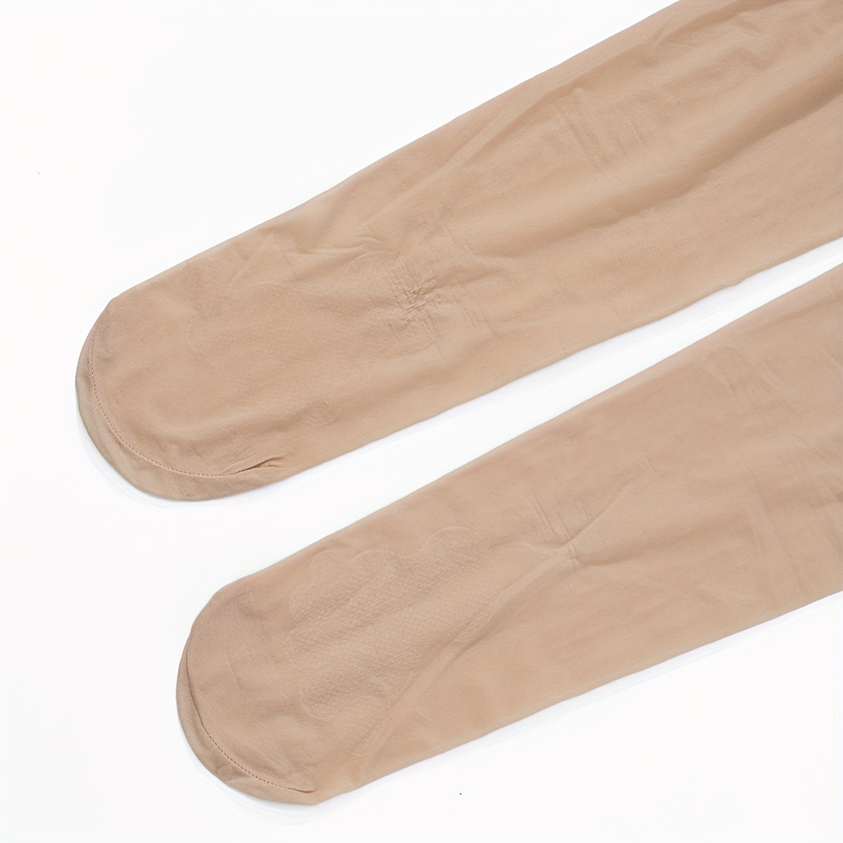 Colorblock High Waisted Footed Tights