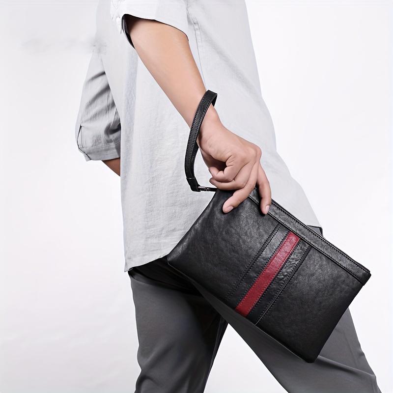 1pc New Mens Clutch Bag Trendy Brand Casual Shoulder Bag Waterproof Mens  Crossbody Bag, Find Great Deals Now