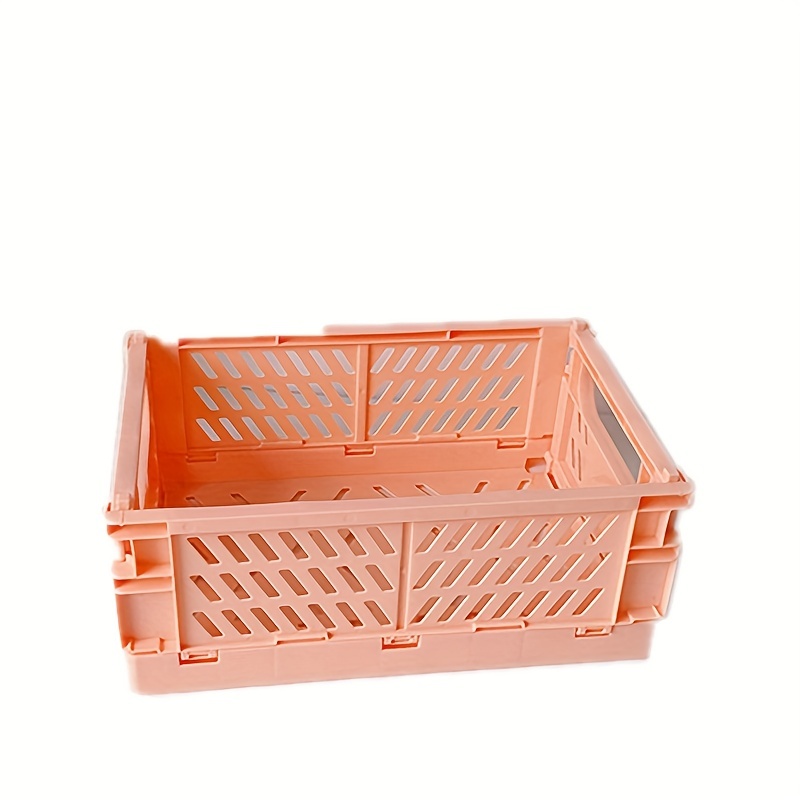 Large Capacity Desktop Storage Box Plastic Organizer Stackable Storage Basket