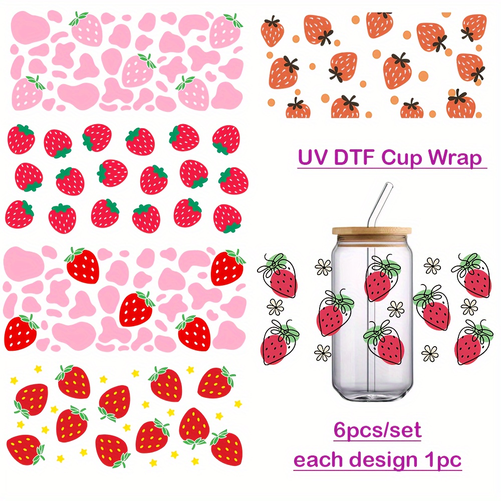 UV DTF wraps for 16oz can style (can be cut and placed on any size)