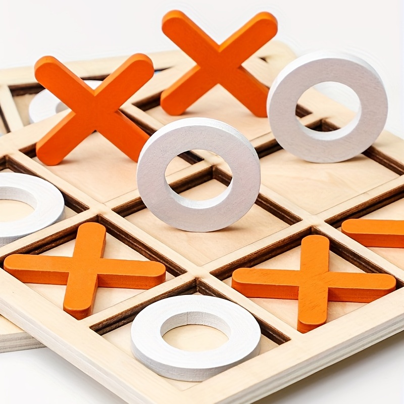 XO – jeu de société en bois pour enfants et adultes, jeux de